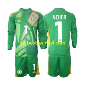 Duitsland Manuel Neuer 1 Voetbalshirts Doelman Kind Third 2024-25 - LS